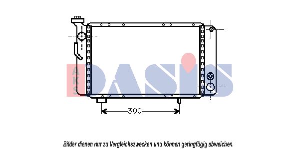 AKS DASIS Radiators, Motora dzesēšanas sistēma 181230N